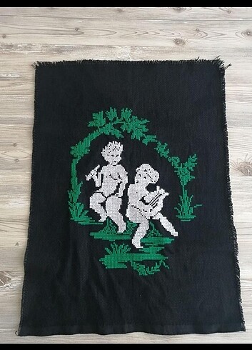 Kanaviçe çerçeve pano, Etamin pano