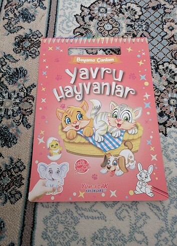 Boyama çantam Yavru Hayvanlar boyama kitabı