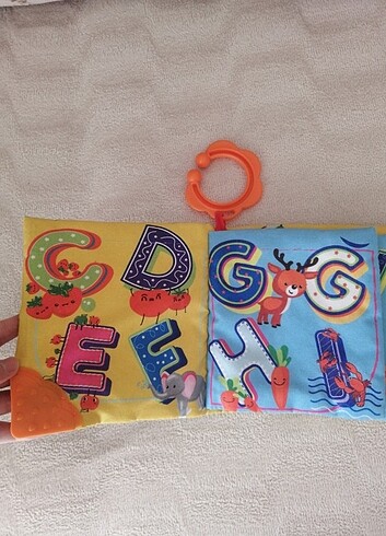 Beden Bebek oyuncağı, hışırtılı kitap