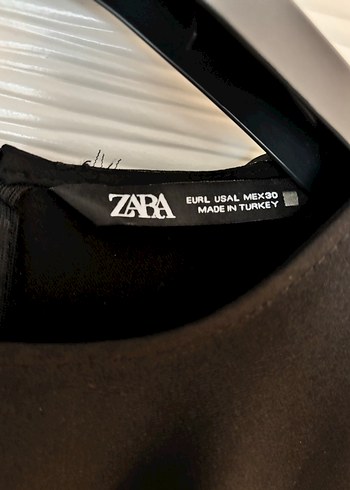 Siyah Drapeli Uzun Kadın Elbise - Görsel 4