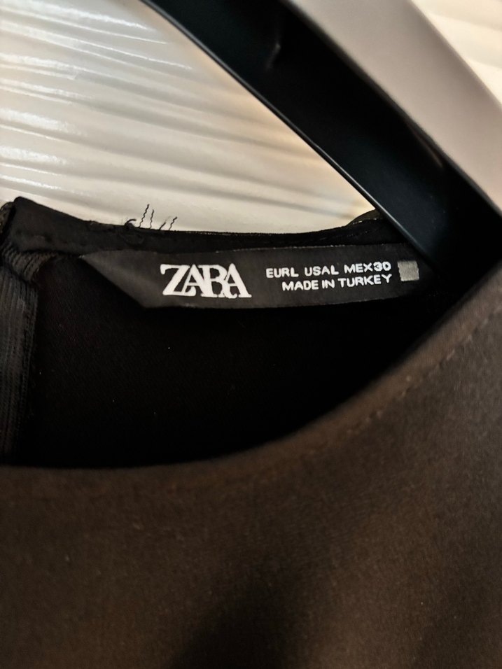 Siyah Drapeli Uzun Kadın Elbise - Görsel 4