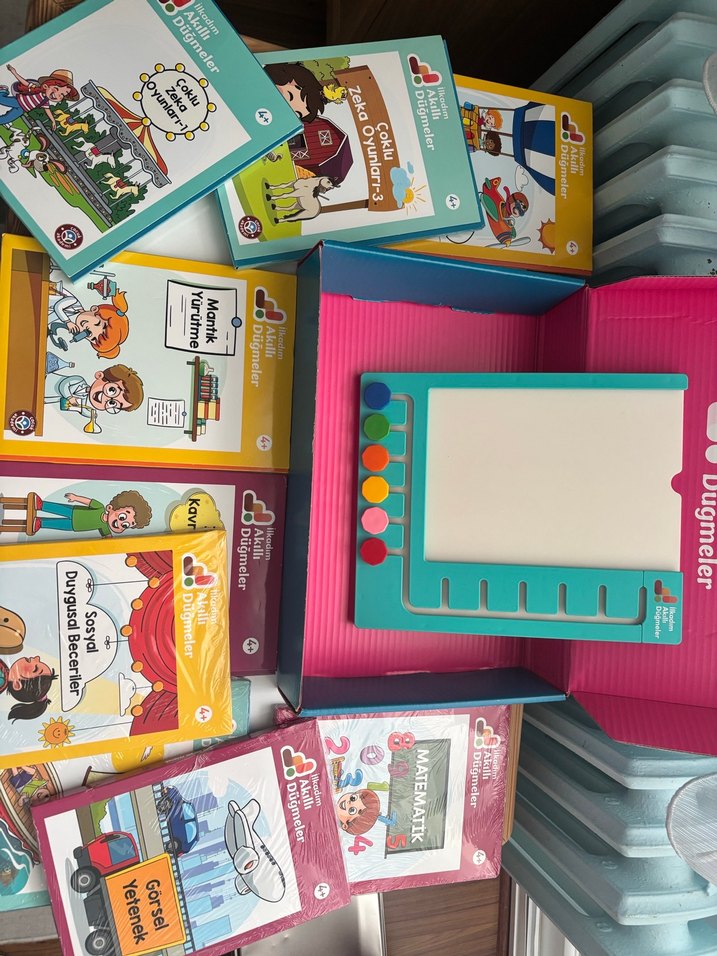 4 yaş akıllı düğmeler seti - Görsel 2