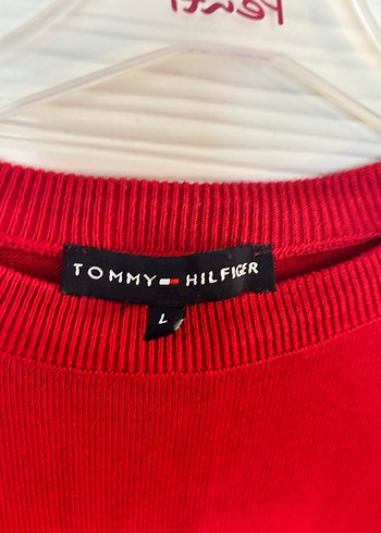 Erkek Kırmızı Uzun Kollu Triko Kazak - Görsel 3