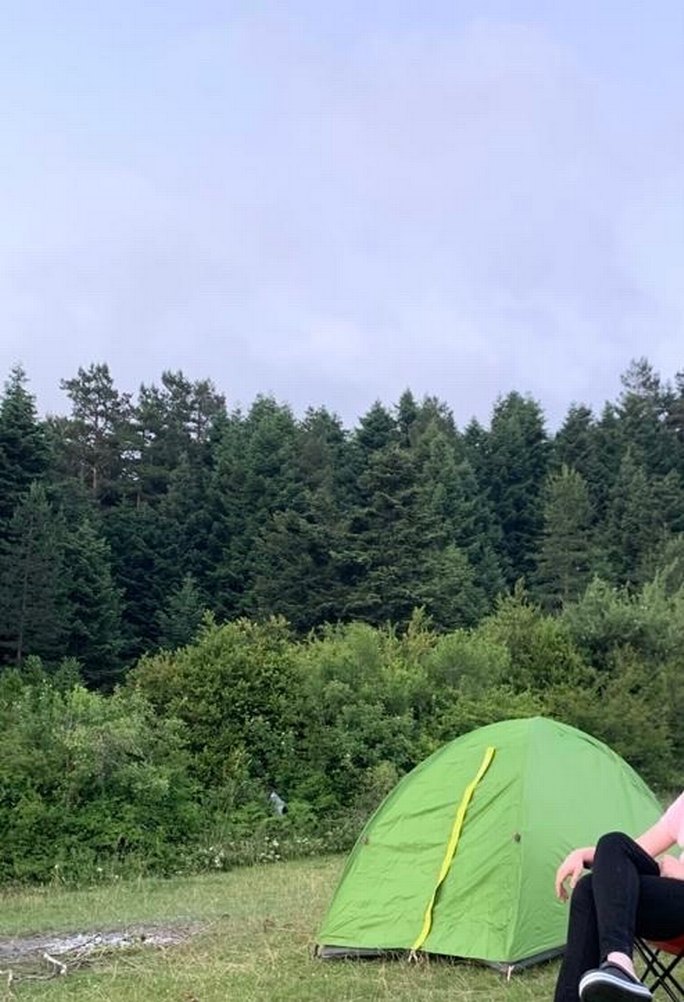 Yeşil 2 kişilik decathlon çadır - Görsel 2