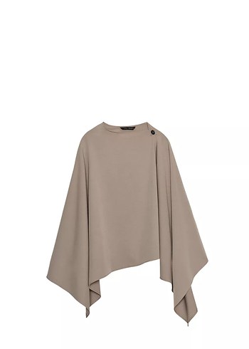 Zara Bej Kadin Salas Midi Panco