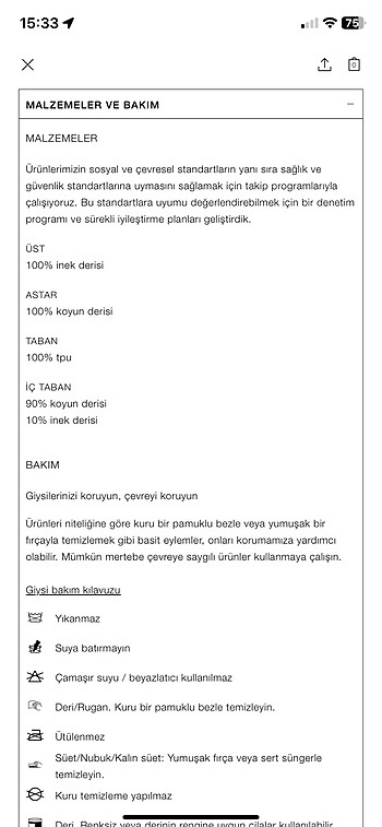 40 Beden camel Renk Zara yarma sabo terlik