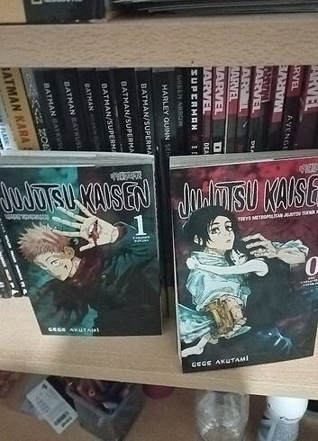 Jujutsu kaisen Manga 1-2-3-4