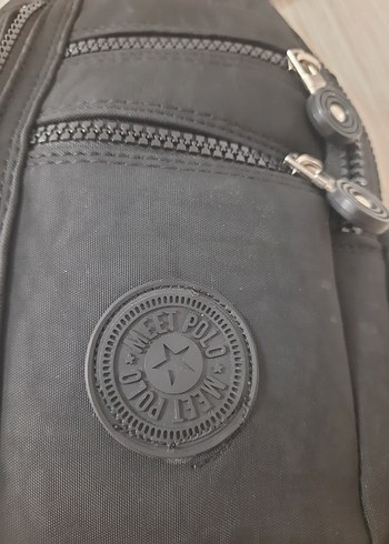 Beden siyah Renk Diger Siyah Kadın Biker Çapraz Askılı Çanta