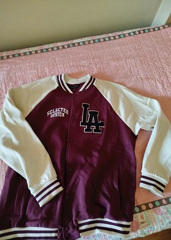 LC Waikiki Bordo Düğmeli Uzun Kollu Spor Ceket