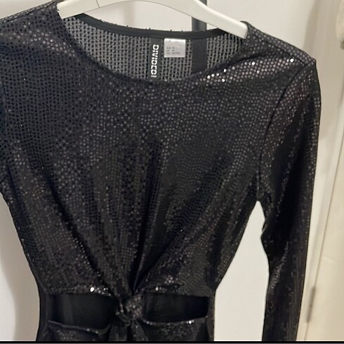H&M H&M 34 beden kısa gece elbisesi