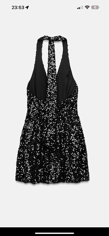 Zara Zara pullu balon elbise
