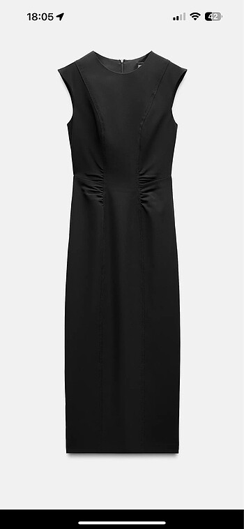 Zara Zara siyah elbise