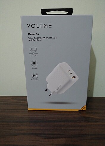 VOLTME 67W ŞARJ ADAPTÖRÜ