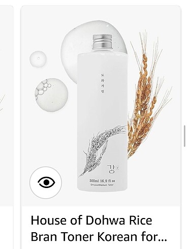 House of dohwa rice toner