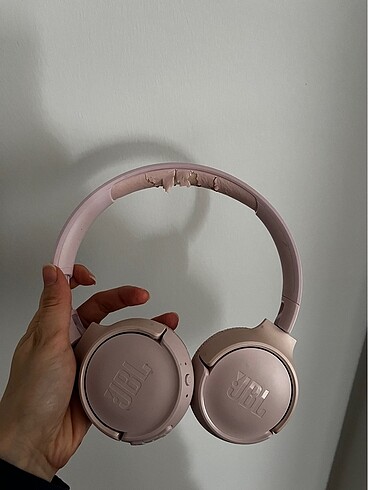 JBL pembe kulak üstü
