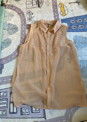 Koton işlemeli şık bluz - Görsel 3