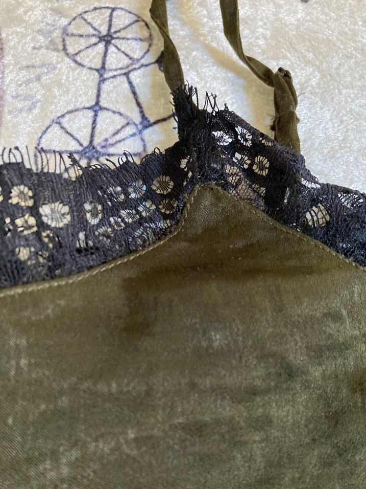 Dantel Detaylı Mat Saten Bluz - Görsel 2