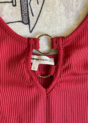 Koton U Yaka Midi Elbise - Görsel 3