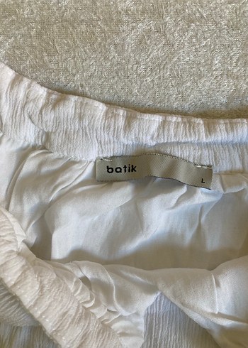 Batik Şile bezi astarlı elbise - Görsel 2