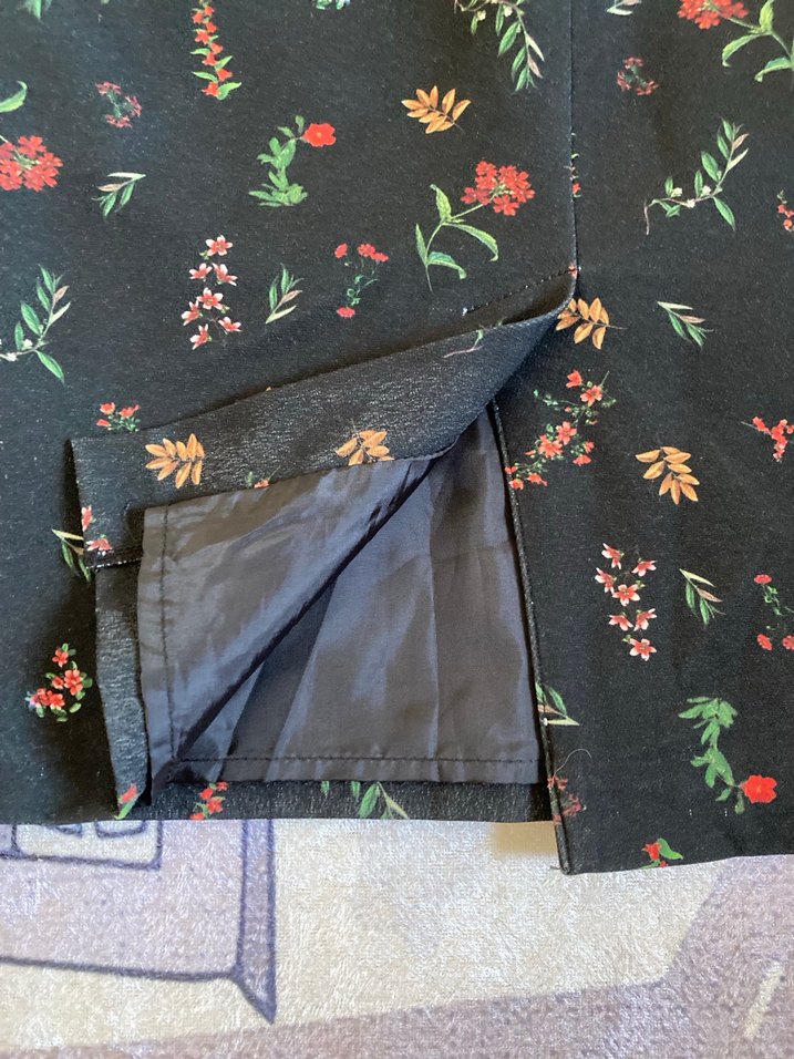 Koton çiçekli kalem etek - Görsel 3