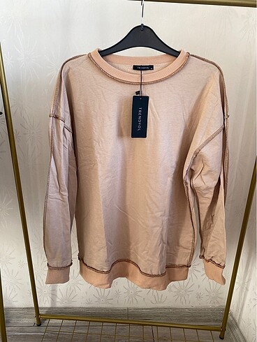 Ters dikiş modelli sweat