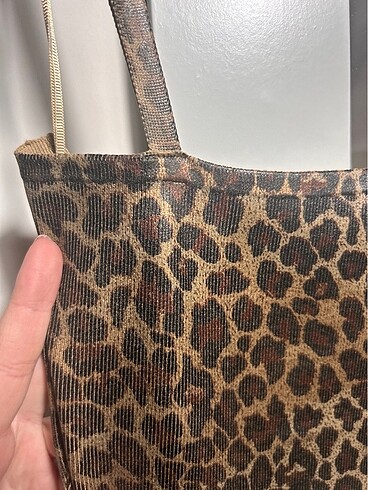 Zara Zara leopar elbise