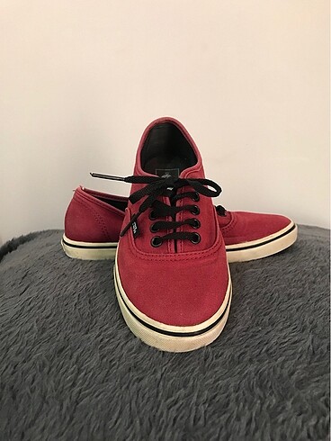 Vans bordo spor ayakkabı (orijinal)