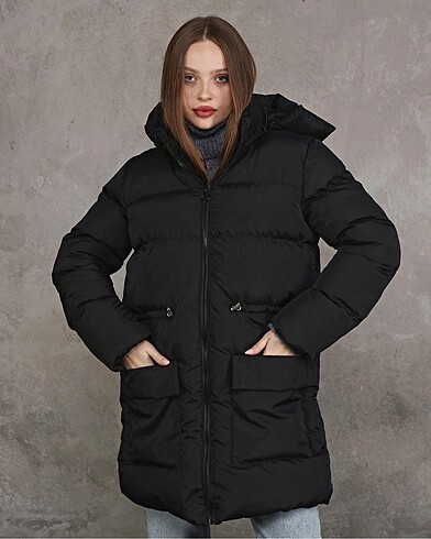 Zara model şişme Mont