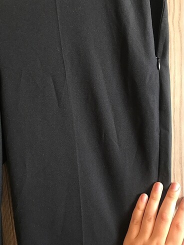 30 Beden siyah Renk Kumaş pantolon