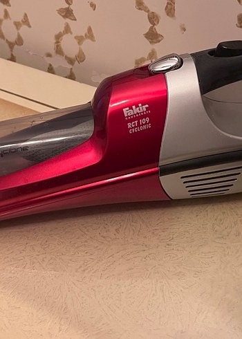 Fakir Kırmızı ve Gri Kablosuz Elektrikli Süpürge - Görsel 2
