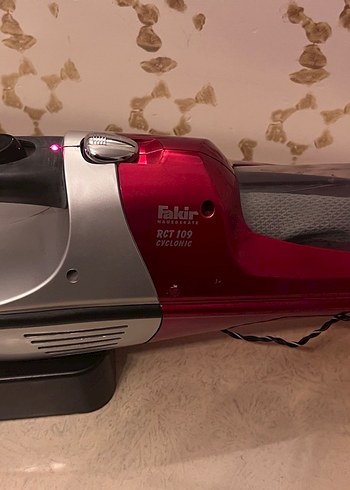 Fakir Kırmızı ve Gri Kablosuz Elektrikli Süpürge - Görsel 6