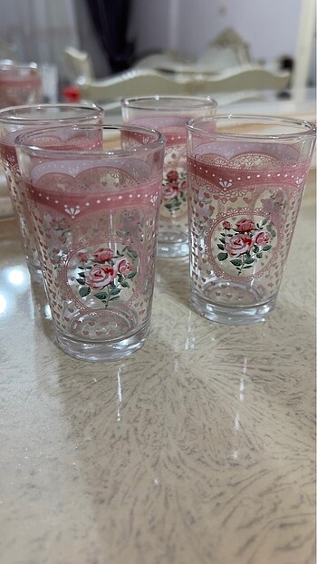 Paşabahçe 4 adet kahve yanı bardağı