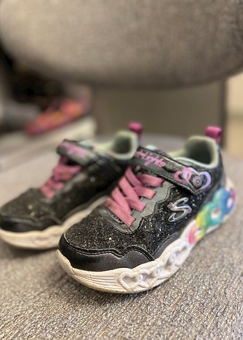 Kız Çocuk Glitterlı Çok Renkli Spor Ayakkabı - Görsel 5