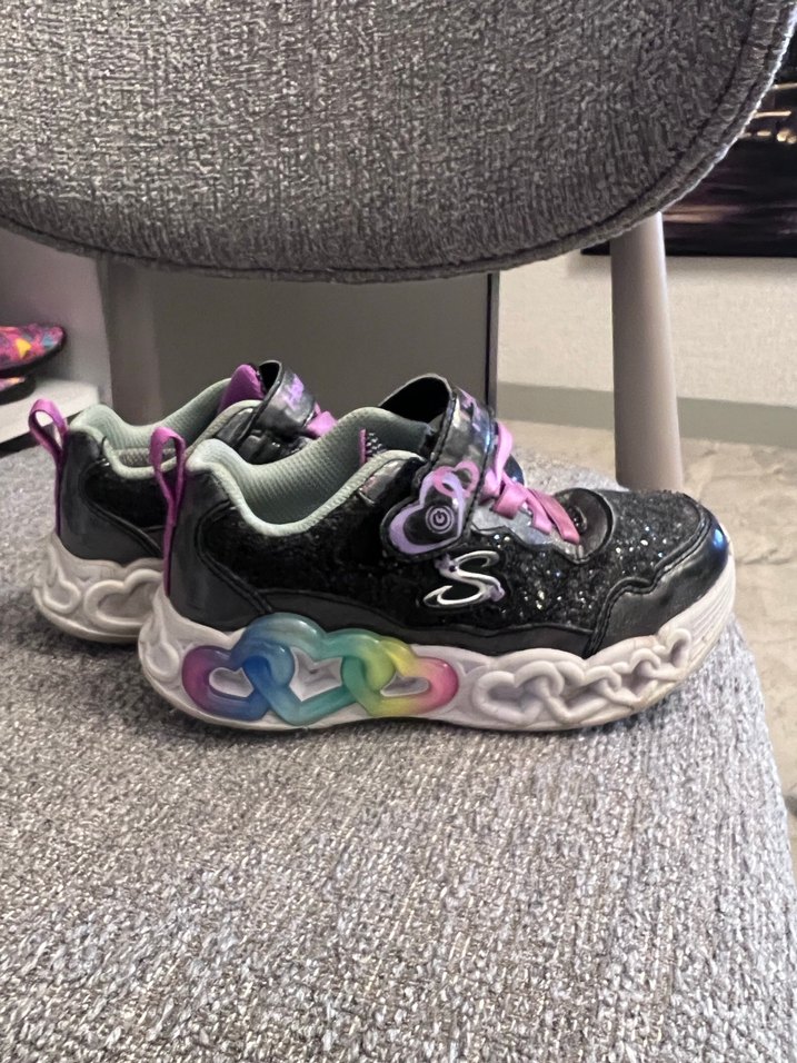 Kız Çocuk Glitterlı Çok Renkli Spor Ayakkabı - Görsel 2