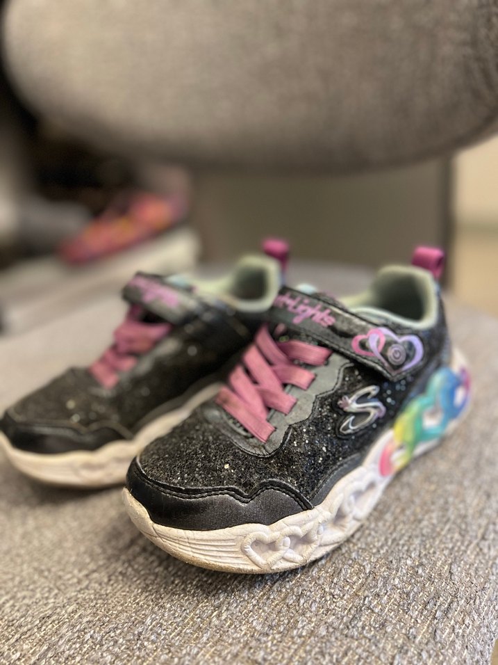 Kız Çocuk Glitterlı Çok Renkli Spor Ayakkabı - Görsel 5