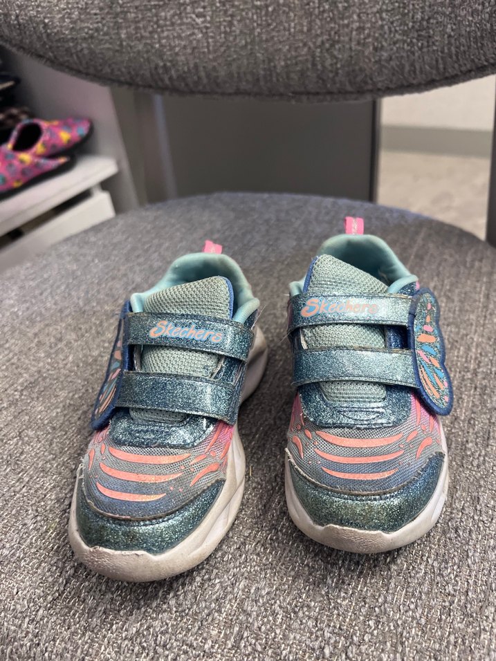 Kız Çocuk Renkli Bağcıksız Spor Ayakkabı - Görsel 3