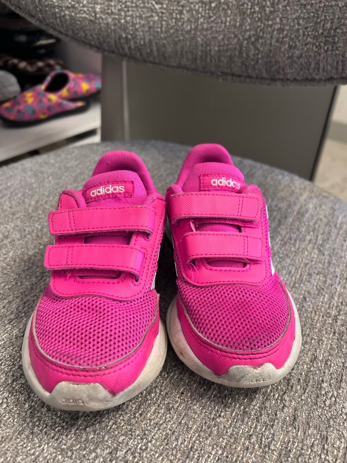 Kız Çocuk Pembe Spor Ayakkabı Adidas - Görsel 3