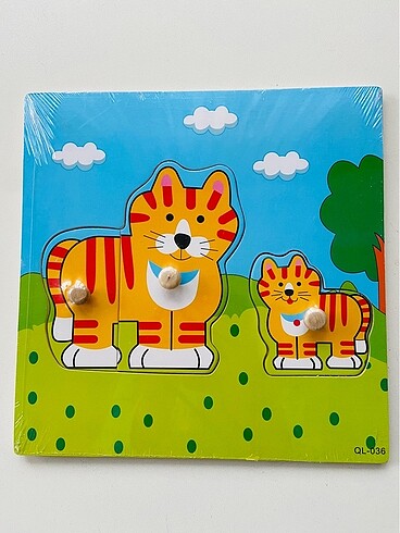 Sıfır üründür Ahşap Puzzle