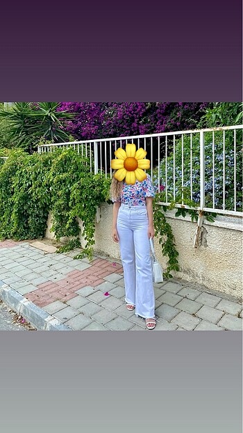 Beyaz jean