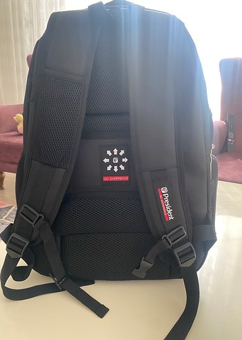 Fermuarlı Siyah Erkek Sırt Çantası - Görsel 3