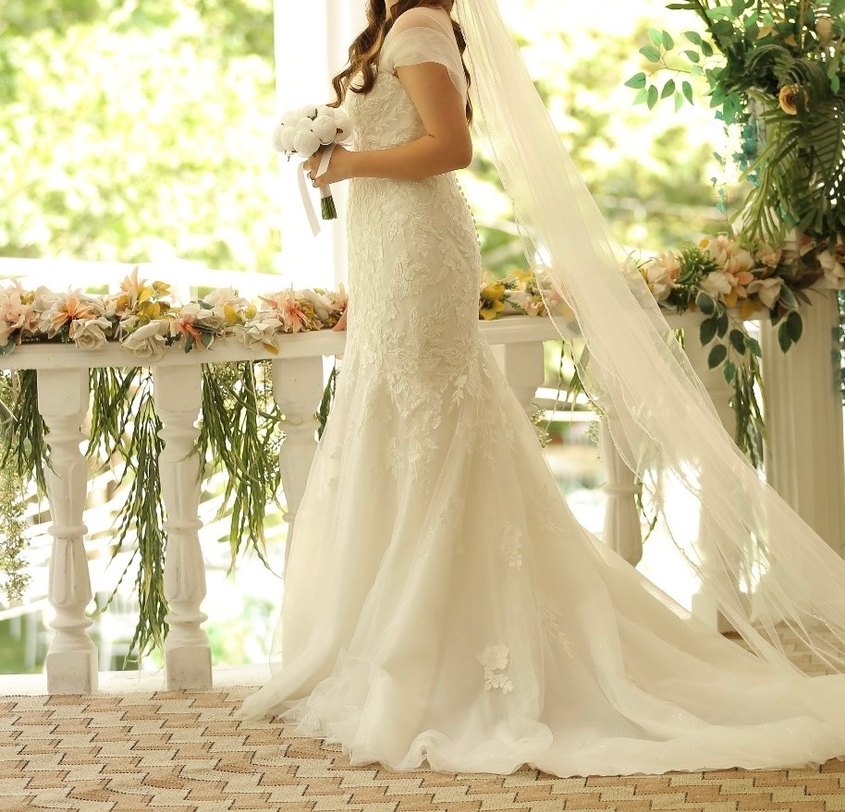 Oleg Cassini Balık Model Gelinlik - Görsel 2