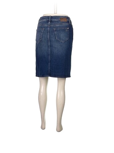 xs Beden Mavi Jeans Midi Etek %70 İndirimli.