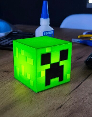Minecraft led mumlu aydınlatma