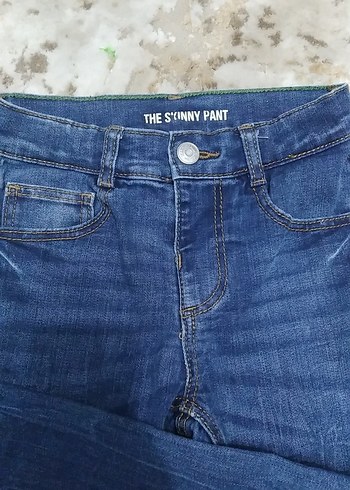 Zara Düğmeli Lacivert Erkek Kot Pantolon