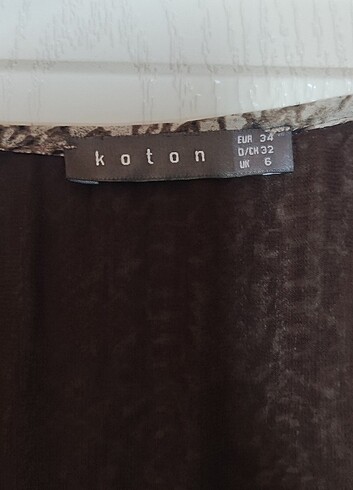 xs Beden Koton elbise