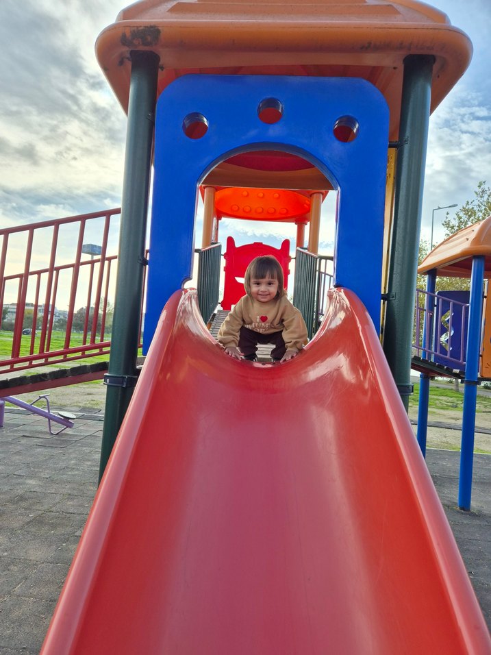 Kız Çocuk Pembe Kapüşonlu Polar Panço - Görsel 4