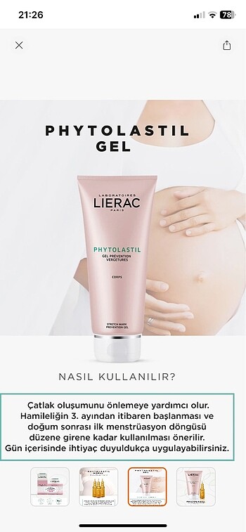 Beden Lierac serum+krem