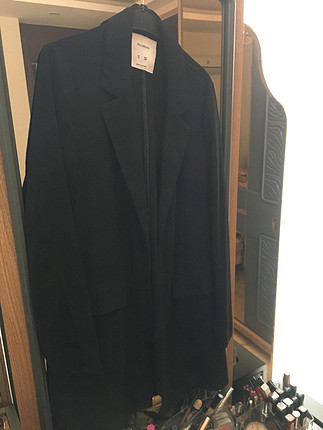 Uzun kumaş ceket