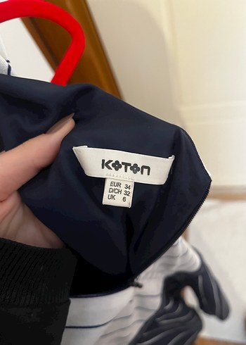 KOTON sade ve şık elbise - Görsel 3