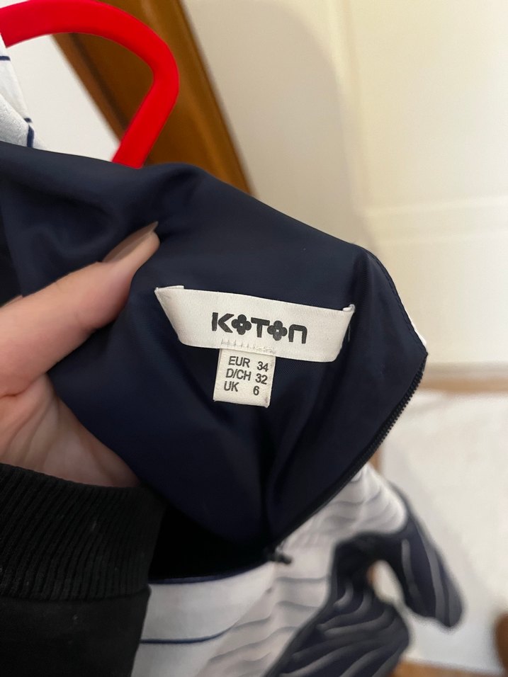 KOTON sade ve şık elbise - Görsel 3